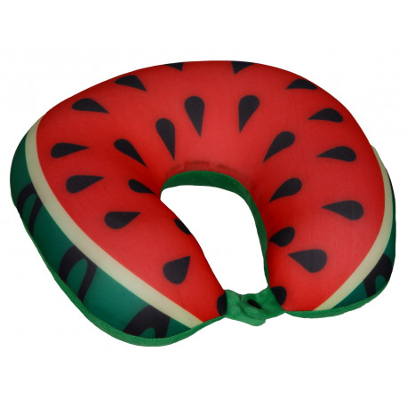 Cestovní polštář podkova - meloun