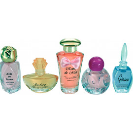 Dárková sada francouzských parfémů Charrier Parfums, 5 ks