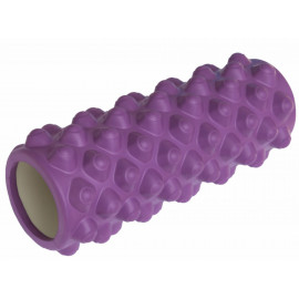 Fitness masážní válec 33 x 14 cm, fialový