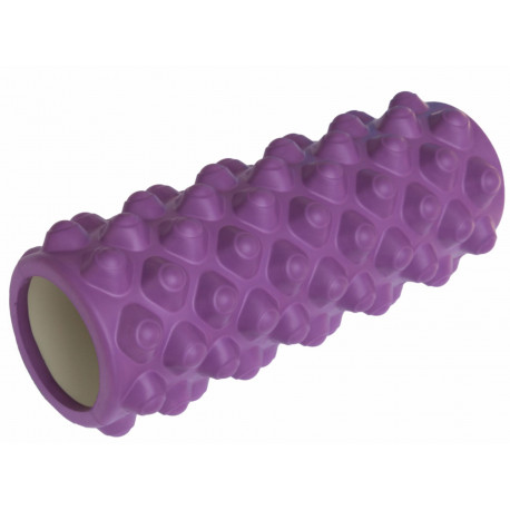 Fitness masážní válec 33 x 14 cm, fialový