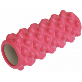 Fitness masážní válec 33 x 14 cm - růžový