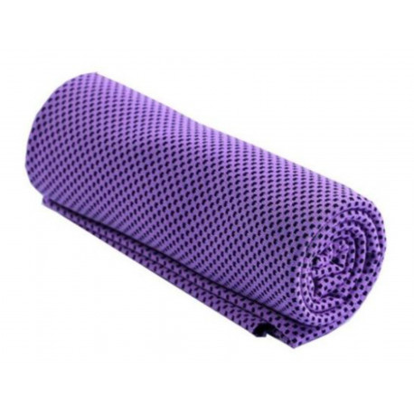 Chladící ručník fialový 32 x 90 cm