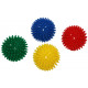 Masážní míček ježek 8 cm - modrý