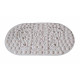 Masážní protiskluzová podložka do koupelny s magnety bílá 70 x 39 cm