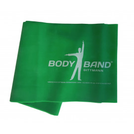 Posilovací guma Body-Band 2,5 m zelená