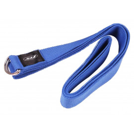 Přitahovací pásek Yoga Strap, modrý