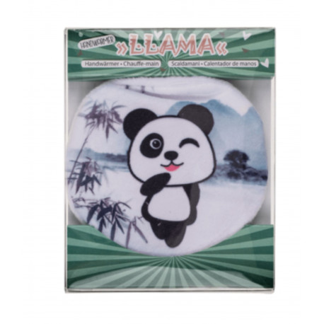 Hřejivý gelový polštářek s fleecovým obalem Panda