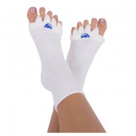 Adjustační ponožky White M (vel. 39-42)