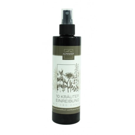 Bylinný sprej s CBD konopným olejem 250ml
