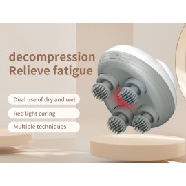 Mas&aacute;žn&iacute; př&iacute;stroj pro pokožku hlavy a těla Zelen&aacute;